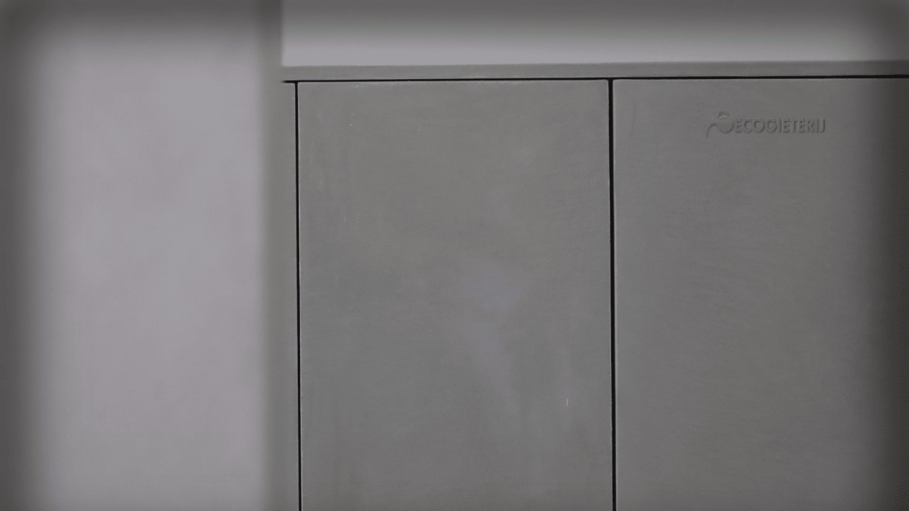 Microcement kasten met mortex